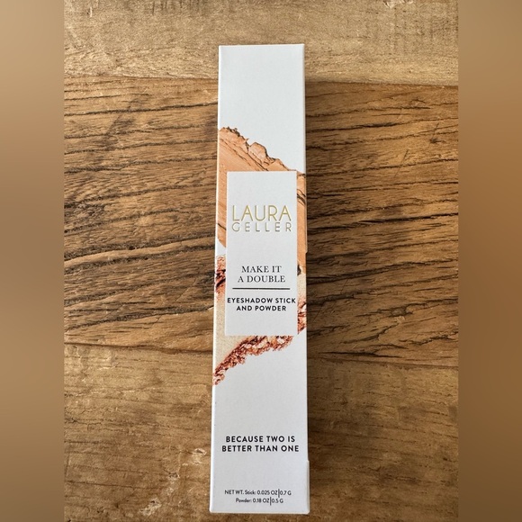 NEW IN BOX Laura Geller Make it a Double Eyeshadow Stick ~Champagne~Double sided - Picture 4 of 6